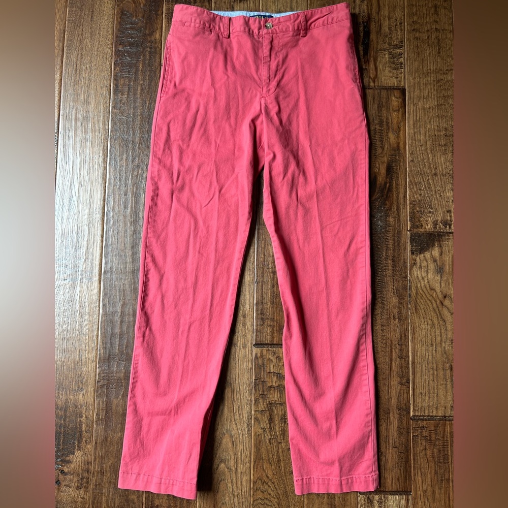 Boys Polo Ralph Lauren Rose colored chinos size 18